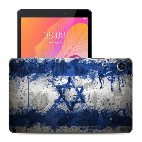 Дизайнерский силиконовый чехол для Huawei MatePad T8 флаг Израиля