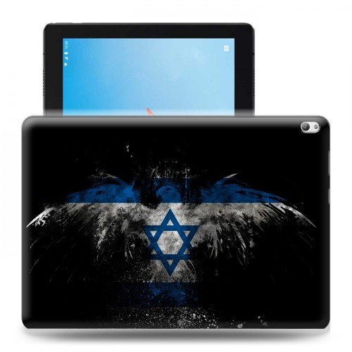 Дизайнерский силиконовый чехол для Lenovo Tab P10 флаг Израиля