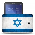 Дизайнерский силиконовый чехол для Samsung Galaxy Tab E 9.6 флаг Израиля