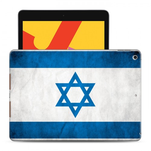 Дизайнерский силиконовый чехол для Ipad 10.2 (2019) флаг Израиля