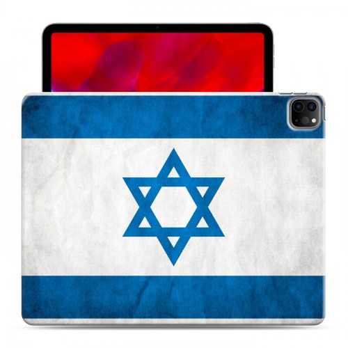 Дизайнерский пластиковый чехол для Ipad Pro 12.9 (2020) флаг Израиля