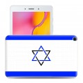 Дизайнерский силиконовый чехол для Samsung Galaxy Tab A 8.0 (2019) флаг Израиля