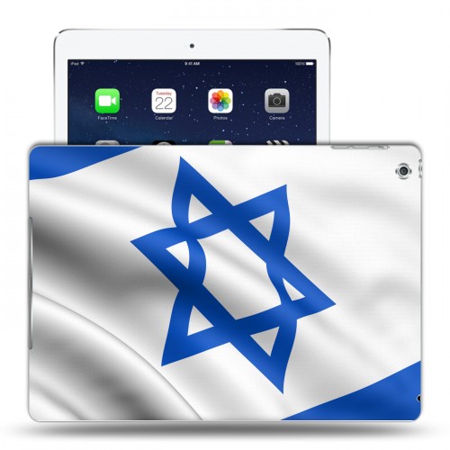 Дизайнерский силиконовый чехол для Ipad Air флаг Израиля