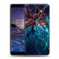 Дизайнерский пластиковый чехол для Nokia 7 Plus Абстракции Фрактал