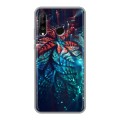 Дизайнерский силиконовый чехол для Huawei P30 Lite Абстракции Фрактал