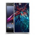 Дизайнерский пластиковый чехол для Sony Xperia Z Ultra  Абстракции Фрактал