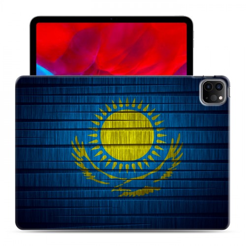 Дизайнерский силиконовый чехол для Ipad Pro 11 (2020) флаг Казахстана