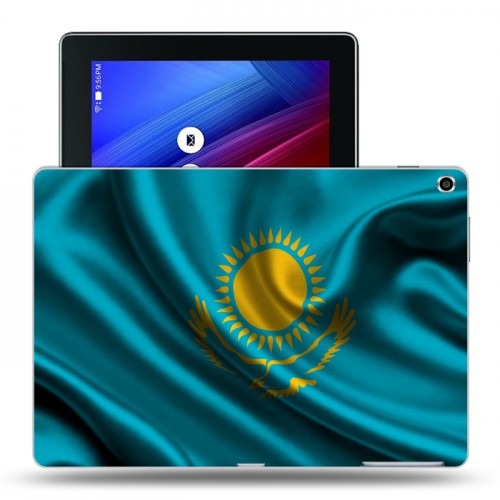 Дизайнерский силиконовый чехол для ASUS ZenPad 10 флаг Казахстана