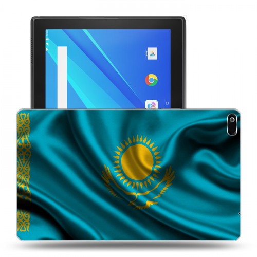 Дизайнерский силиконовый чехол для Lenovo Tab 4 8 флаг Казахстана