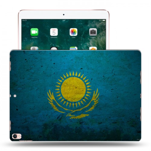 Дизайнерский пластиковый чехол для Ipad Pro 10.5 флаг Казахстана