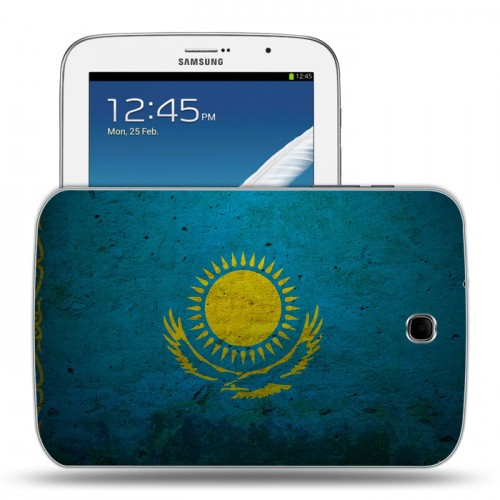 Дизайнерский силиконовый чехол для Samsung Galaxy Note 8.0 флаг Казахстана