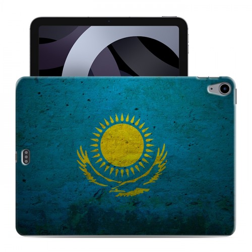 Дизайнерский силиконовый чехол для Ipad Air (2020) флаг Казахстана