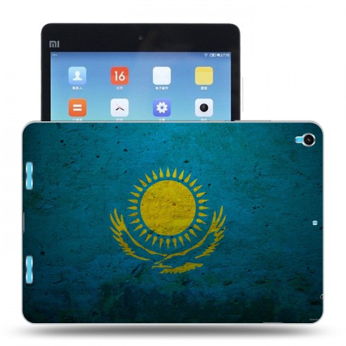 Дизайнерский силиконовый чехол для Xiaomi MiPad флаг Казахстана