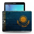 Дизайнерский силиконовый чехол для Samsung Galaxy Tab S3 флаг Казахстана