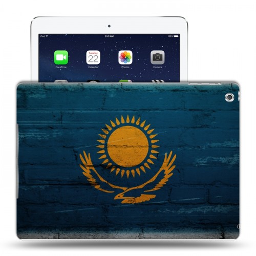Дизайнерский силиконовый чехол для Ipad Air флаг Казахстана