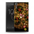 Дизайнерский пластиковый чехол для Sony Xperia XZs Абстракции Фрактал