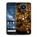 Дизайнерский силиконовый чехол для Nokia 8.3 Абстракции Фрактал