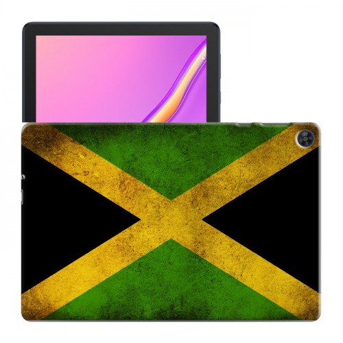 Дизайнерский силиконовый чехол для Huawei MatePad T10 флаг Ямайки