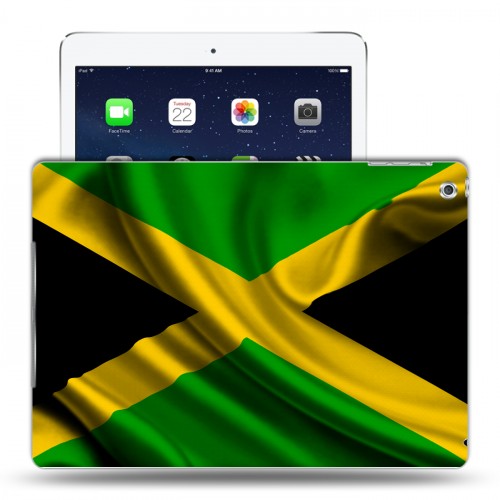 Дизайнерский силиконовый чехол для Ipad (2017) флаг Ямайки