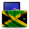 Дизайнерский силиконовый чехол для Samsung Galaxy Tab S4 флаг Ямайки