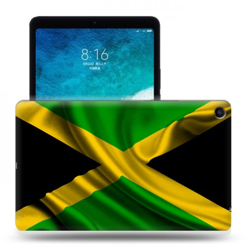 Дизайнерский силиконовый чехол для Xiaomi Mi Pad 4 Plus флаг Ямайки