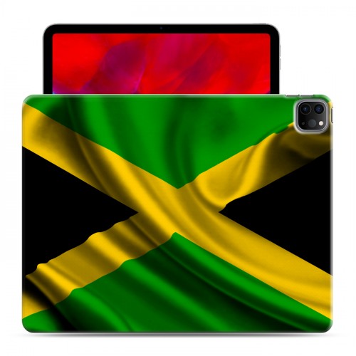Дизайнерский пластиковый чехол для Ipad Pro 12.9 (2020) флаг Ямайки