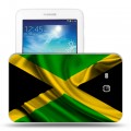 Дизайнерский силиконовый чехол для Samsung Galaxy Tab 3 Lite флаг Ямайки