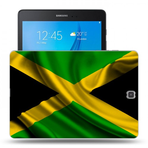 Дизайнерский силиконовый чехол для Samsung Galaxy Tab A 9.7 флаг Ямайки
