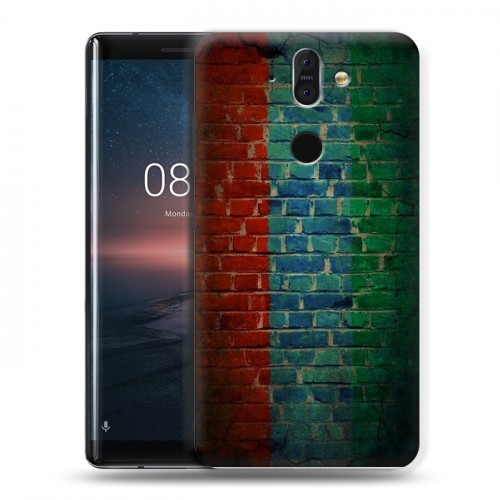 Дизайнерский пластиковый чехол для Nokia 8 Sirocco флаг дагестана