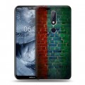 Дизайнерский пластиковый чехол для Nokia 6.1 Plus флаг дагестана