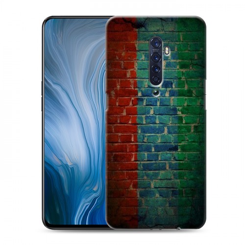 Дизайнерский пластиковый чехол для OPPO Reno2 Z флаг дагестана