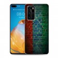 Дизайнерский пластиковый чехол для Huawei P40 флаг дагестана