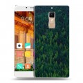 Дизайнерский пластиковый чехол для Elephone S3 лес