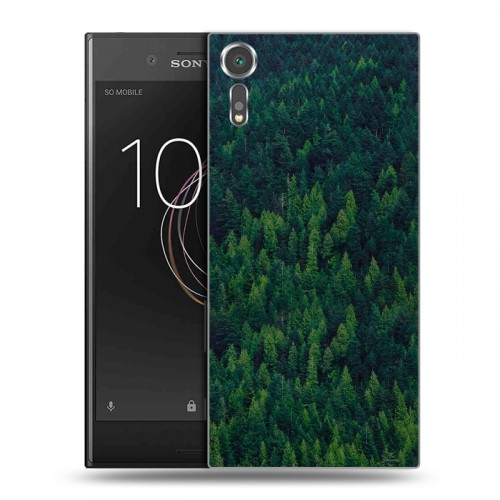 Дизайнерский пластиковый чехол для Sony Xperia XZs лес