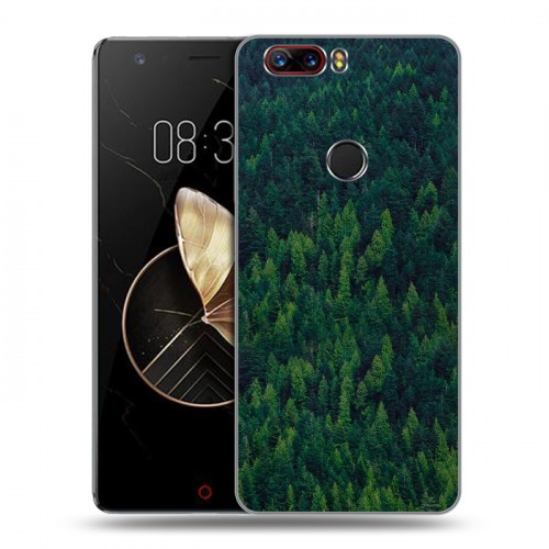 Дизайнерский пластиковый чехол для ZTE Nubia Z17 лес