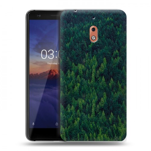 Дизайнерский силиконовый чехол для Nokia 2.1 лес