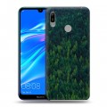 Дизайнерский пластиковый чехол для Huawei Y6 (2019) лес