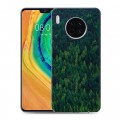 Дизайнерский пластиковый чехол для Huawei Mate 30 лес