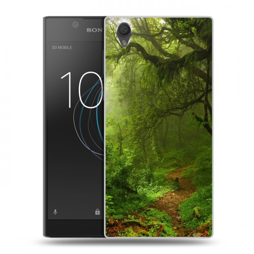 Дизайнерский пластиковый чехол для Sony Xperia L1 лес