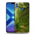 Дизайнерский силиконовый чехол для Huawei Honor 8X лес