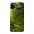 Дизайнерский силиконовый чехол для Samsung Galaxy M30s лес