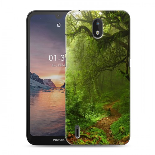 Дизайнерский силиконовый чехол для Nokia 1.3 лес