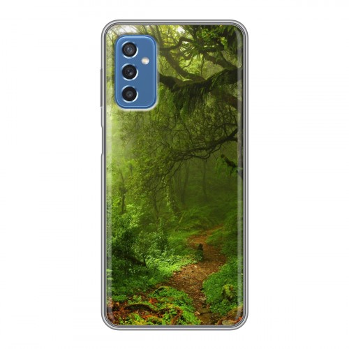 Дизайнерский силиконовый чехол для Samsung Galaxy M52 5G лес