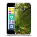 Дизайнерский пластиковый чехол для Nokia Lumia 530 лес