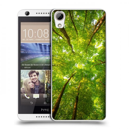 Дизайнерский силиконовый чехол для HTC Desire 626 лес