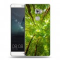 Дизайнерский пластиковый чехол для Huawei Mate S лес