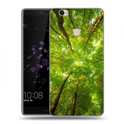 Дизайнерский пластиковый чехол для Huawei Honor Note 8 лес