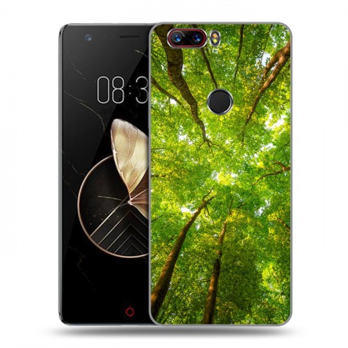 Дизайнерский пластиковый чехол для ZTE Nubia Z17 лес