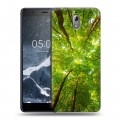 Дизайнерский силиконовый чехол для Nokia 3.1 лес