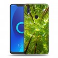 Дизайнерский силиконовый чехол для Alcatel 5V лес